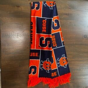Homemade Syracuse Orangemen Scarf Unisex Orange And Blue 63”
